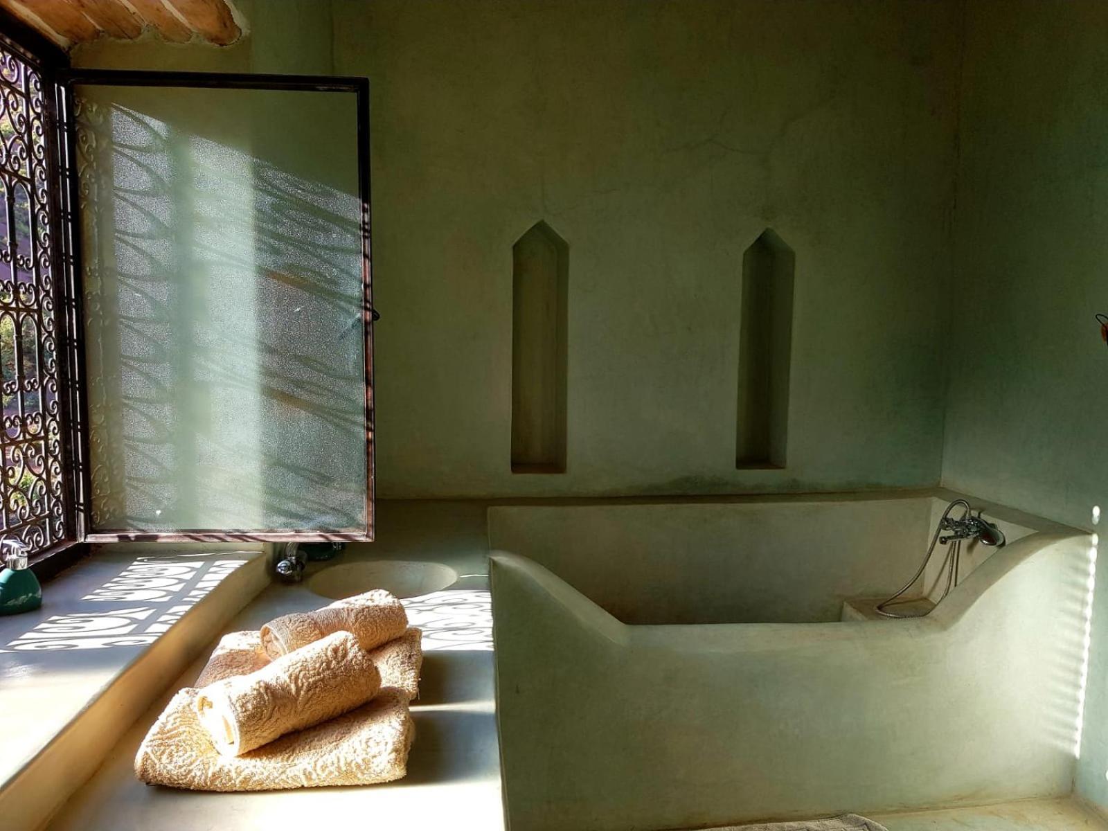 Ourika Timalizene Le Jardin Des Delices Hotell Tamezindert Exteriör bild
